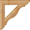 Ekena Millwork Funston Slat Rough Sawn Bracket, Western Red Cedar, 6"W x 38"D x 38"H BKT06X38X38FST06RWR - alternate 2